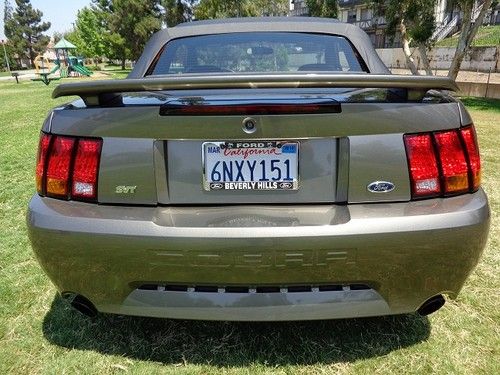 2001 Ford Mustang SVT Cobra Convertible 2-Door 4.6L, image 12