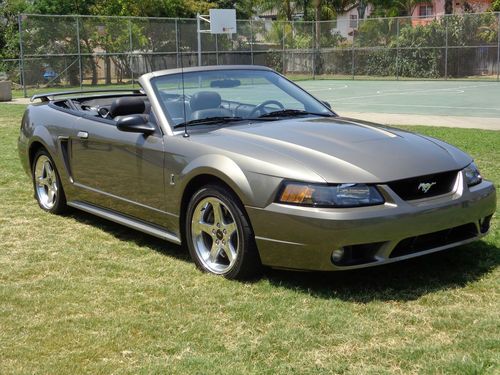 2001 Ford Mustang SVT Cobra Convertible 2-Door 4.6L, image 14
