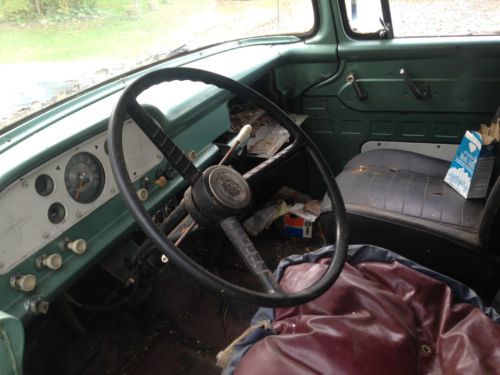 1960 green Ford F-100 Panel Van / truck. Project car!, image 6