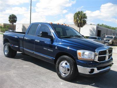 Quad cab dually cummins 5.9turbo diesel super clean florida car clean carfax