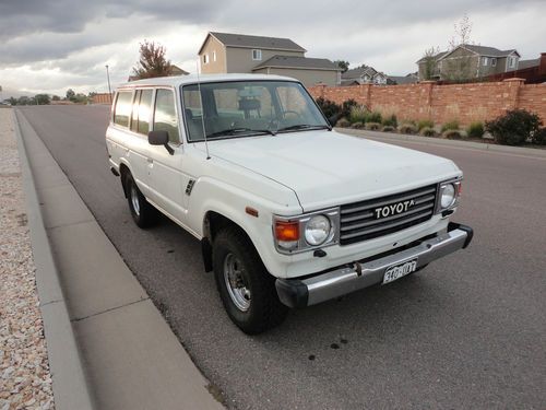 1984 toyota land cruiser fj60 fj62 fj80 2 owners low miles ac