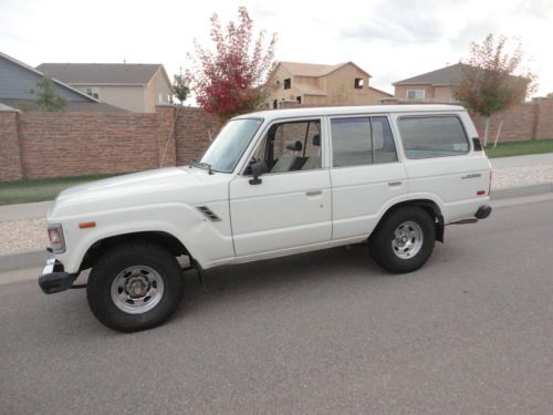 1984 TOYOTA LAND CRUISER FJ60 FJ62 FJ80 2 owners low miles AC, image 3