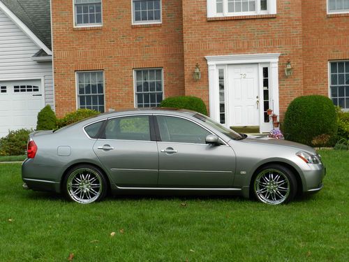 2007 infiniti m45 sport sedan 4-door 4.5l low miles like new