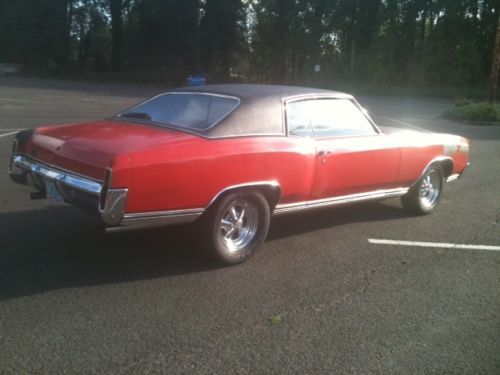 1971 chevrolet monte carlo base hardtop 2-door 6.6l