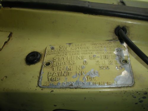 1955 Bel Air same owner 48 years 97K original miles!, image 14