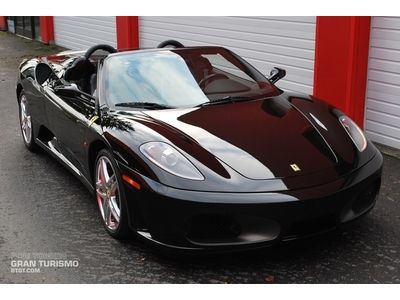 F430 spider, carbon brakes, challenge grille, ball-polished wheels,  power seats
