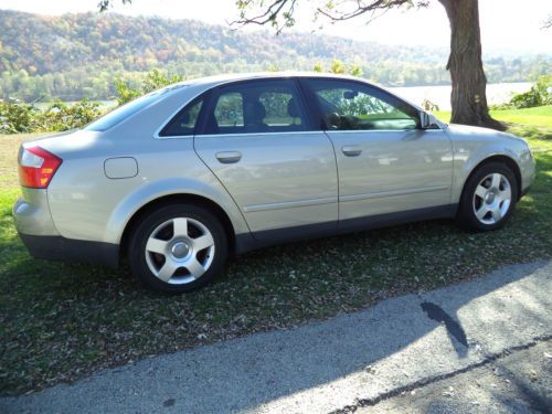 2002 audi a4 quattro sedan 4-door 3.0l with manual 6 speed transmission