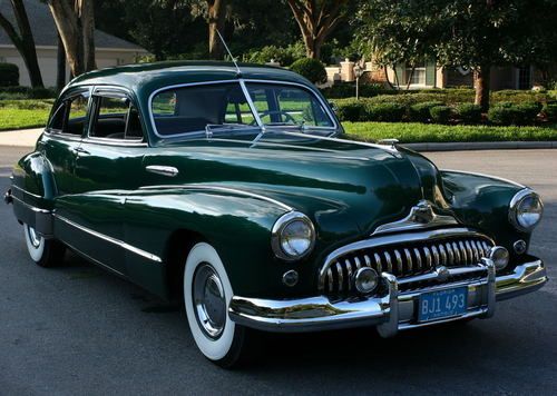 Elegant, restored survivor - 1947 buick roadmaster sedan - 90k orig mi