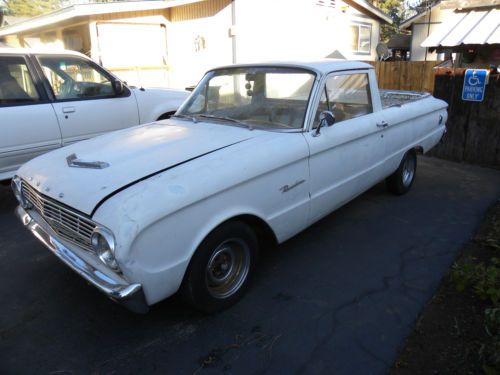 Rare! 1963 ford flacon ranchero - all original - runs - must see