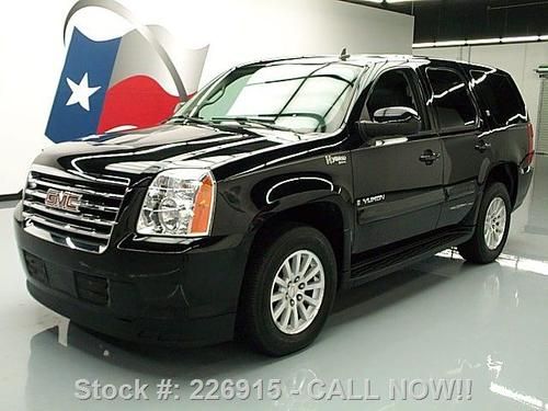 2008 gmc yukon hybrid 4x4 sunroof nav dvd rear cam 58k texas direct auto