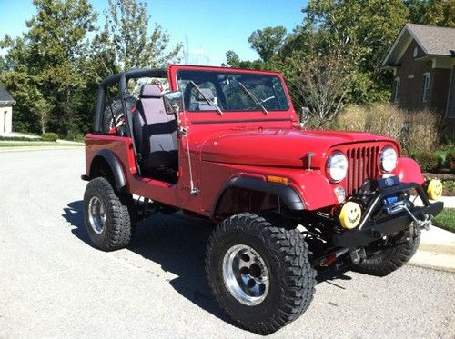 Jeep cj7- fully restored. ls1 engine.