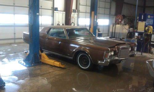 1971 lincoln continental base 7.5l mark iii