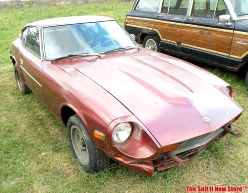 Rare 1976 76 datsun nissan 280z 280 z zx classic car barn find project hls-30