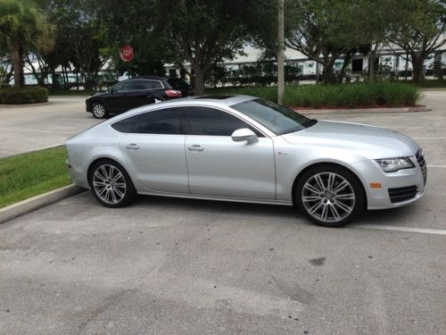 2012 audi a7 quattro base hatchback 4-door 3.0l