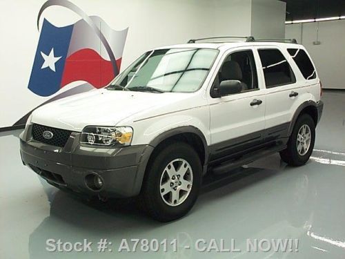 2005 ford escape xlt 4x4 sunroof cruise ctrl alloys 38k texas direct auto