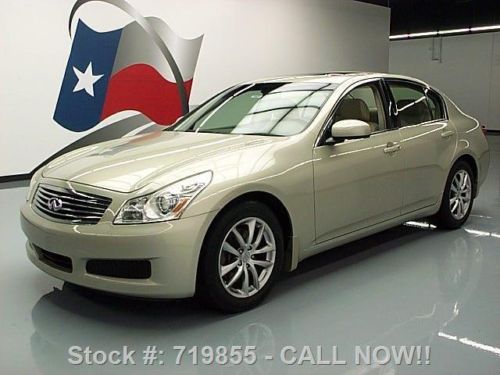 2007 infiniti g35 journey sedan auto sunroof xenons 47k texas direct auto