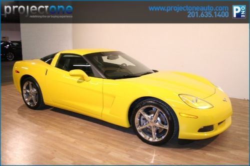 12 corvette coupe auto yellow 2,500 miles