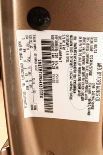 4dr Sdn 4.6L CD 4-Speed A/T 4-Wheel ABS 4-Wheel Disc Brakes 8 Cylinder Engine, US $3,990.00, image 34