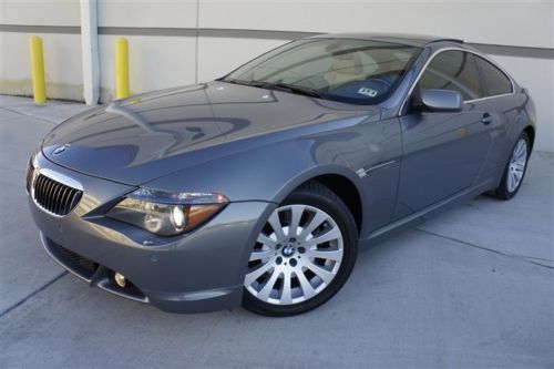 2005 bmw 645 ci coupe only 55k miles nav 18 inch alloy xenon moonroof very clean