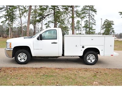Chevy service utility compare to f250 f350 dodge 2500 3500 work boxes automatic