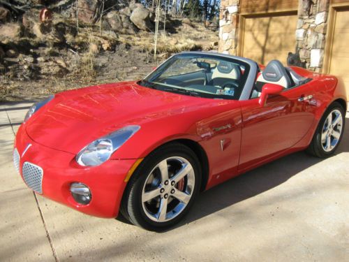 Pontiac solstice 400 hp mallett conversion red convertible