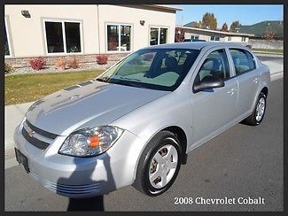 Silver gray cloth 4 door sedan automatic 4 cylinder