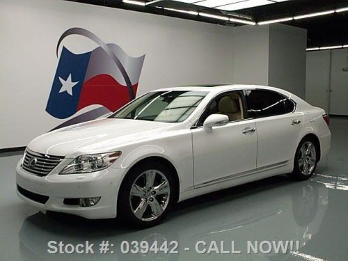 2010 lexus ls460 l lux pkg sunroof nav rear cam 28k mi texas direct auto