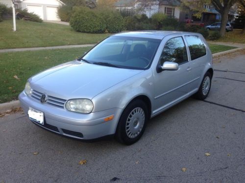 2000 volkswagon golf gl 2.0l 5 speed manual low miles