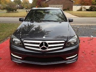 2011 mercedes-benz c300 4matic sport sedan 4-door 3.0l serv contract 100k includ