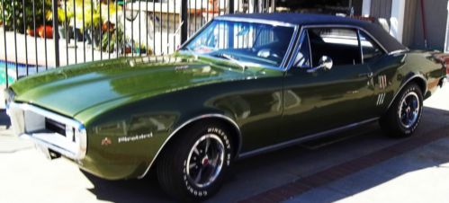 1967 Pontiac Firebird 1st Generation 326 with Stock Pontiac 400 Big Block, image 2