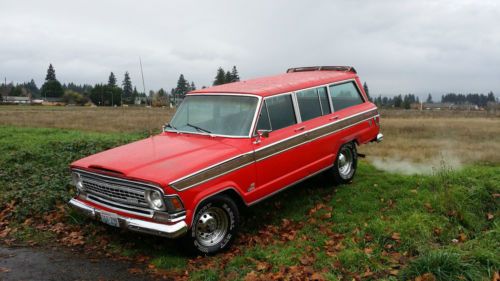 1970 jeep wagoneer 4x4 awsome