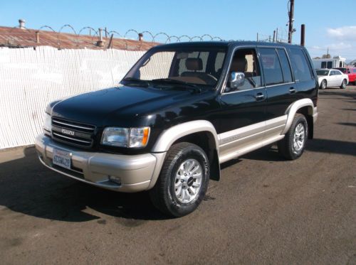 2001 isuzu trooper, no reserve