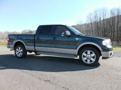2007 ford f-150 king ranch crew cab 4wd 5.4l navigation no reserve