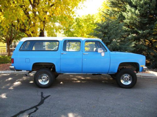 1982 4wd chevy suburban