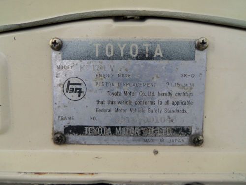 1969 Toyota Corolla 1200 Deluxe Wagon Classic Antique WE CAN FINANCE!, image 16