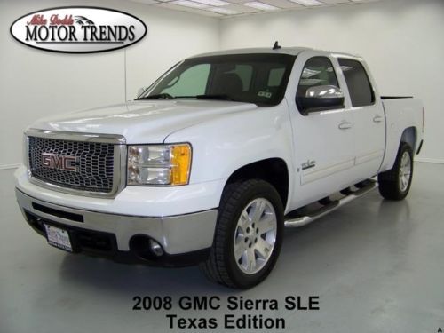 2008 texas edition crew cab bedliner 5.3 v8 boards tow pkg sle gmc sierra 69k