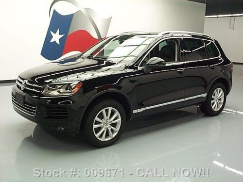 2013 volkswagen touareg vr6 sport awd htd seats 26k mi texas direct auto