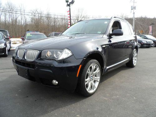 2008 bmw x3 w/ m package..leather..navigation..clean carfax..serviced!!