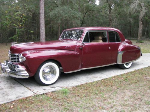 1948 lincoln continental resto mod