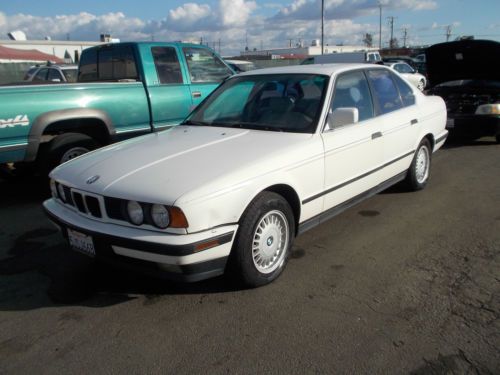 1992 bmw 525i, no reserve