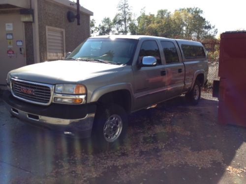 2001 gmc sierra 2500 hd sle crew cab pickup 4-door 8.1l