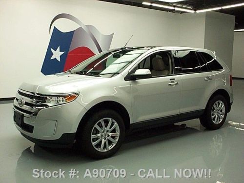 2011 ford edge sel awd htd leather pano roof nav 28k mi texas direct auto