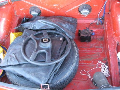 1977 MG MGB Flamenco red convertible Tourer, image 10