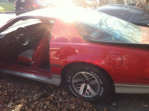 1985 pontiac firebird trans am coupe 2-door 5.0l