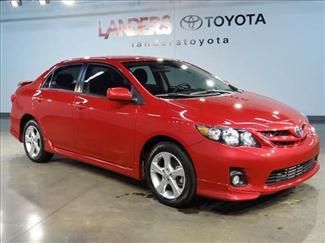 2011 toyota corolla s barcelona red spoiler alloy wheels auto certified