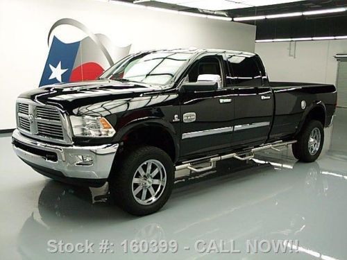 2012 ram 3500 longhorn crew 4x4 diesel nav rear cam 28k texas direct auto