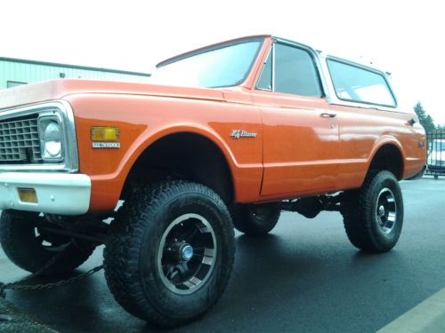 1971 Blazer K-5 4X4 4 SPEED 6 INCH LIFT, image 2