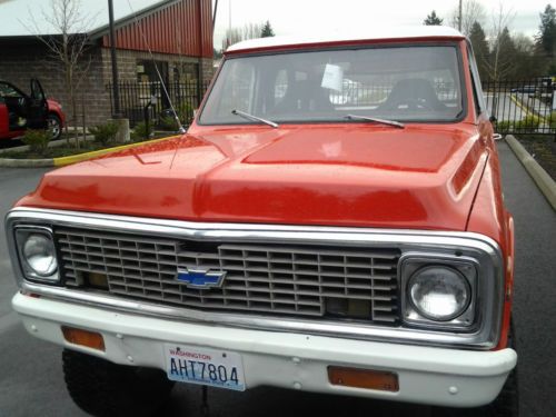 1971 Blazer K-5 4X4 4 SPEED 6 INCH LIFT, image 3