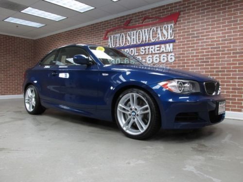 2011 bmw 135i m sport 6 speed navigation warranty low miles