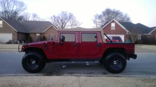 Hummer: 1998 hummer h1 -- 4 door convertible